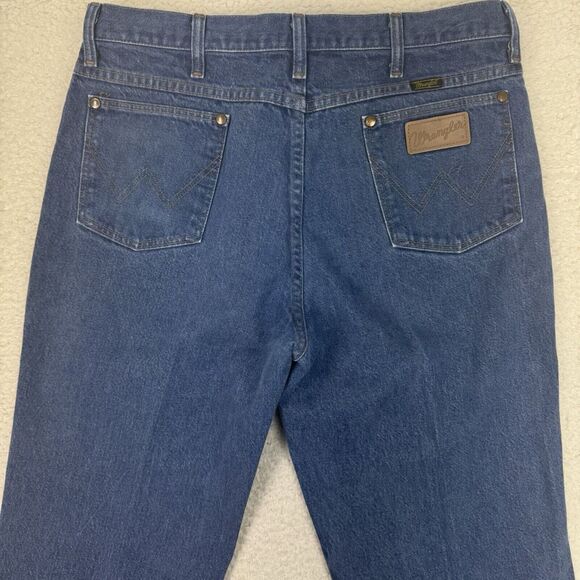 Wrangler Other - Vintage Wrangler Jeans Mens 34x33 Blue 93PWD‎ Slim Fit Cowboy Cut 90s USA Made